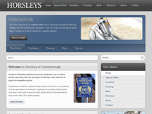 Horsleys of Gainsborough Web Design